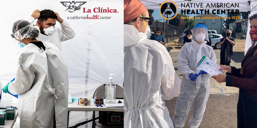 Community COVID-19 Testing at La ClÍnica and Native American Health Center - Blog Thumbnail
