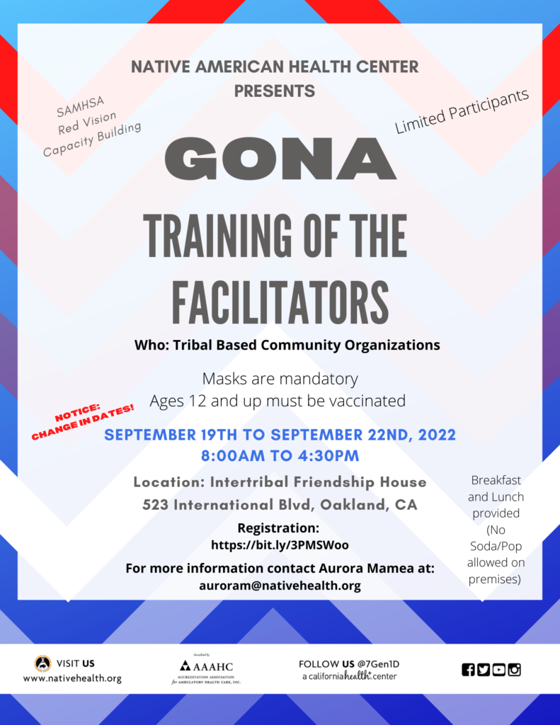 GONA – Training of Facilitators - Blog Thumbnail