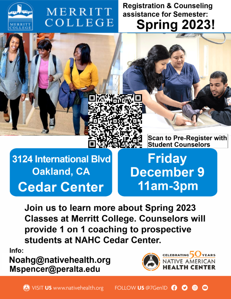 Merritt College: Spring 2023 Classes & Counseling - Blog Thumbnail