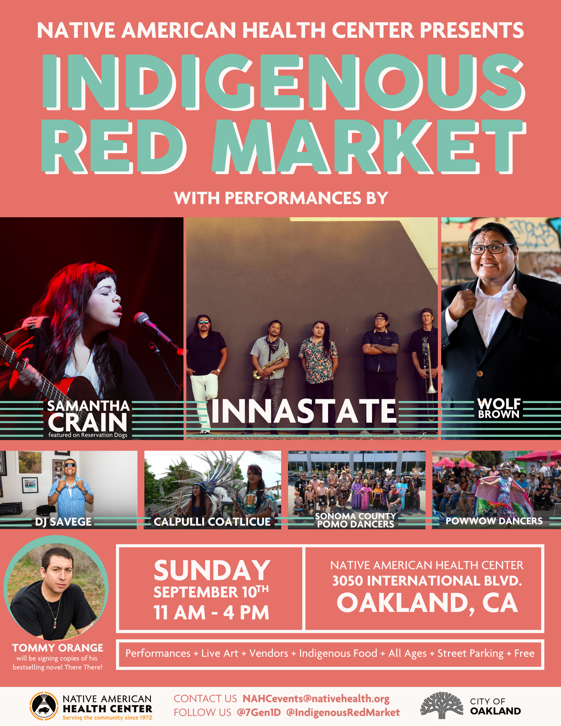 Indigenous Red Market Flyer