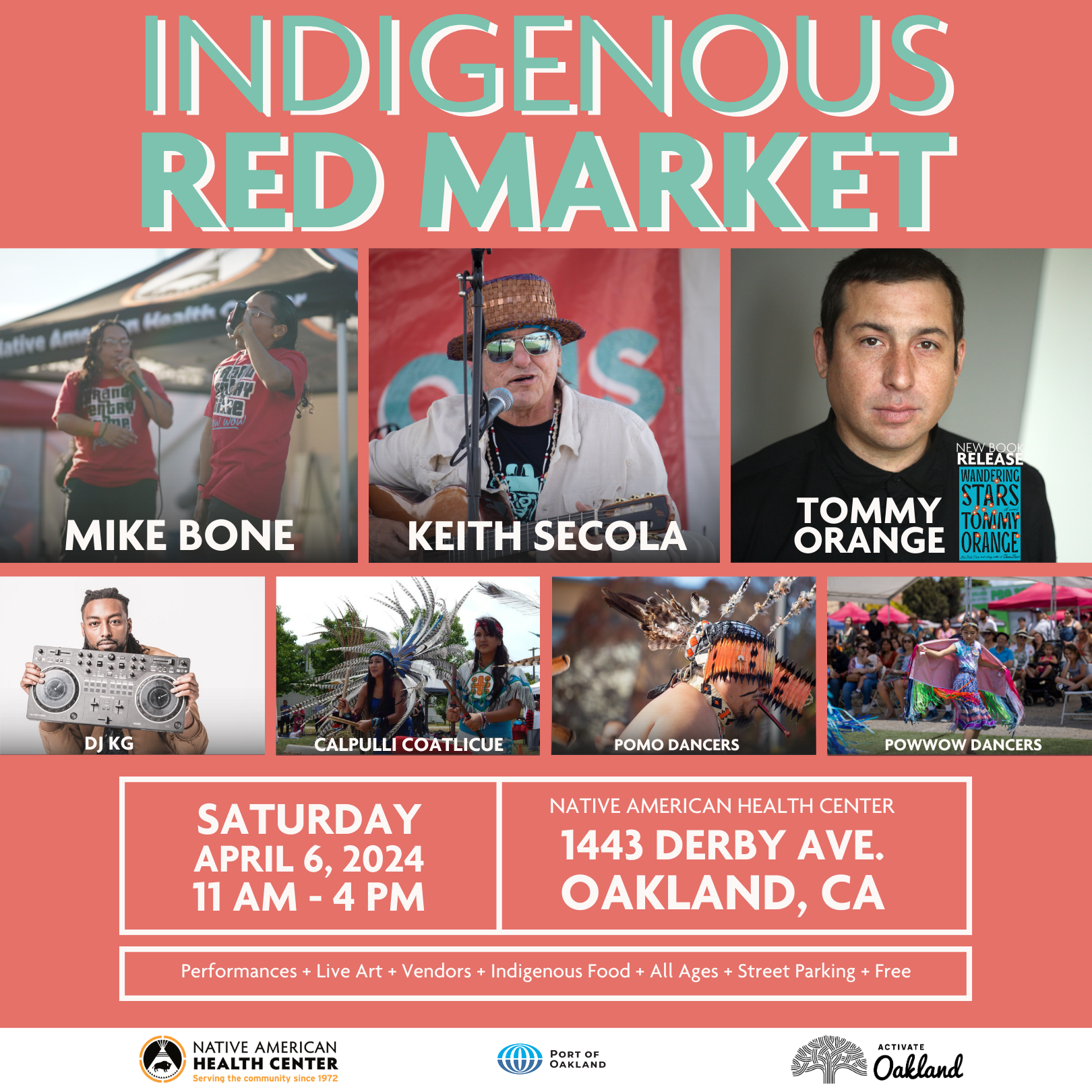 April 6 Indigenous Red Market flyer