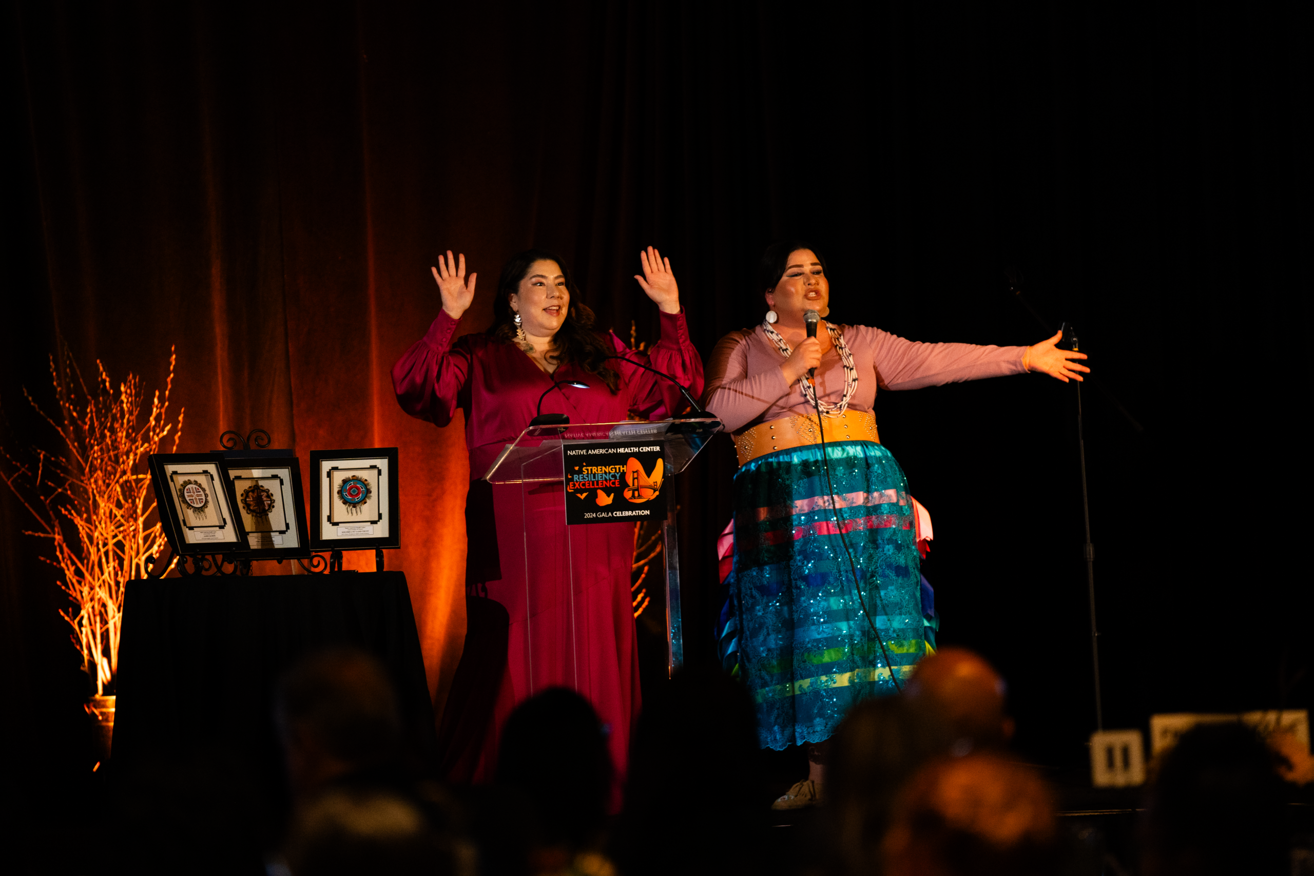 2024 Gala | Emcee Jackie Keliiaa and Kelli Rutherford