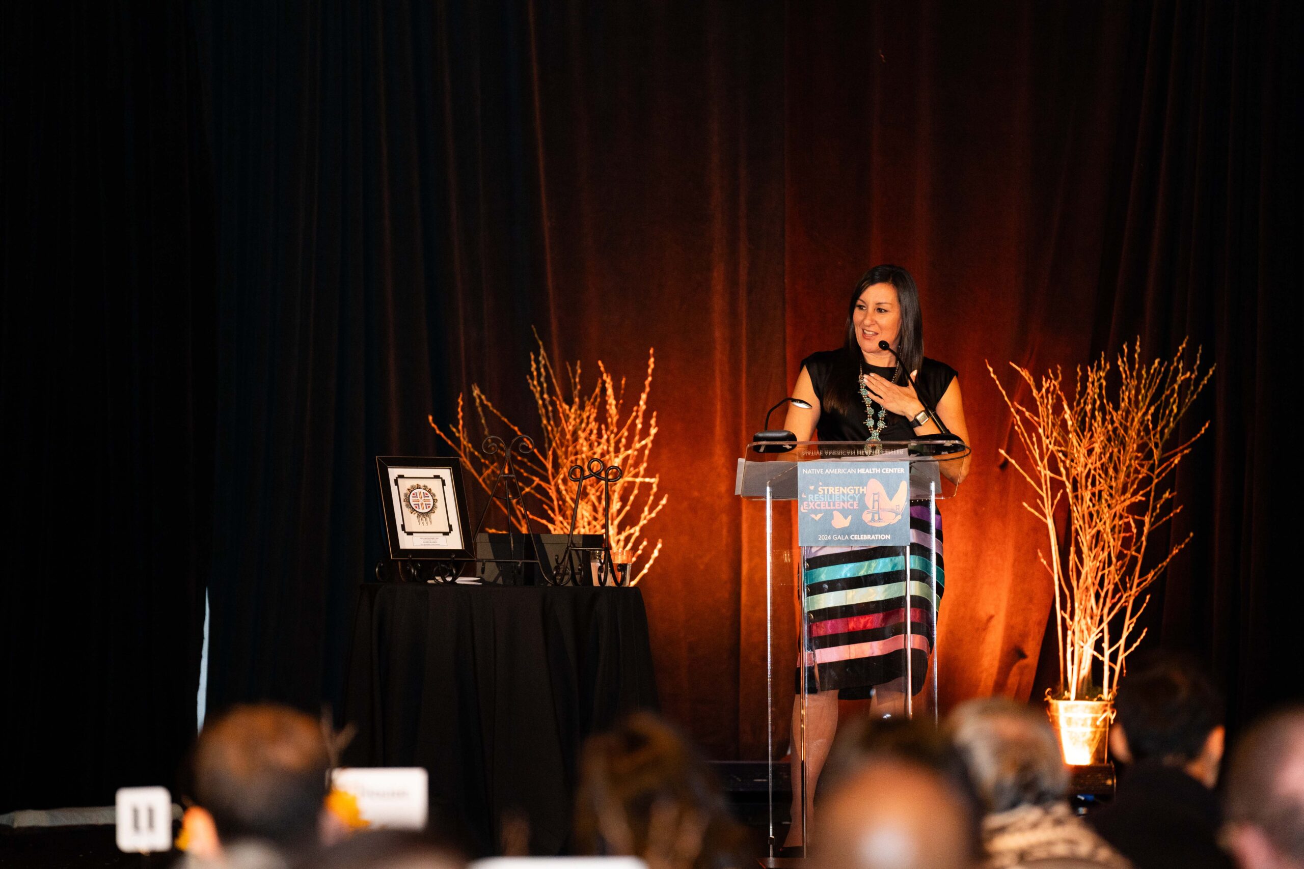 2024 Gala | Native American Health Center CEO, Natalie Aguilera